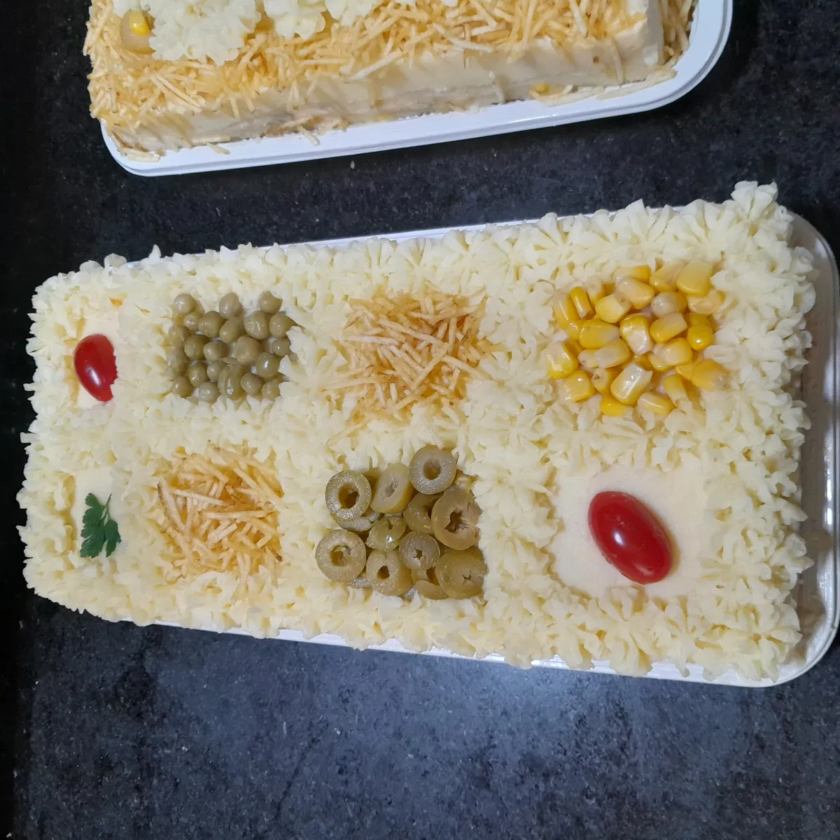Bolo Salgado Decorado